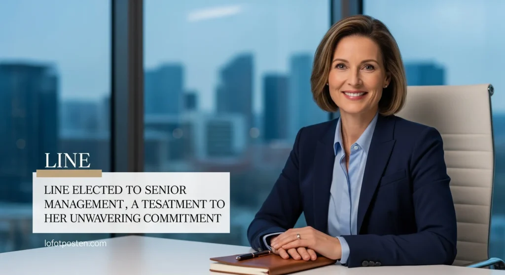 Line Elected to Senior Management