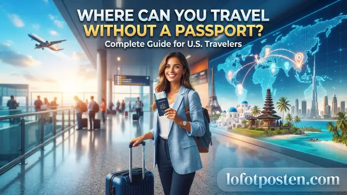 Where Can You Travel Without a Passport? Complete Guide for the U.S. Travelers Where Can You Travel Without a Passport
