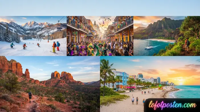 Where to Travel in February USA