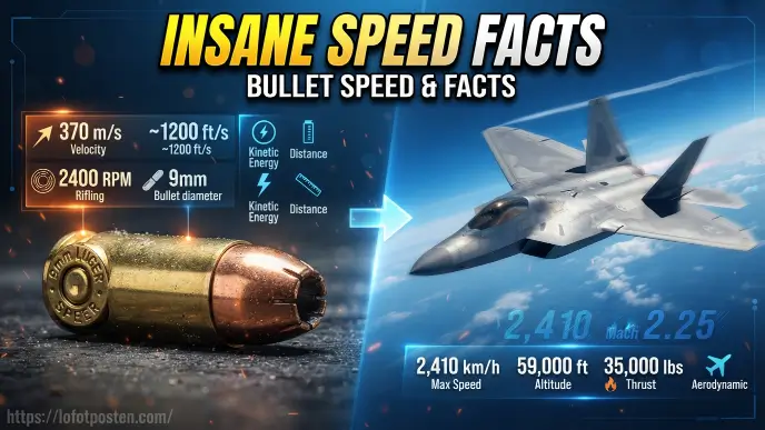 how fast does a bullet travel