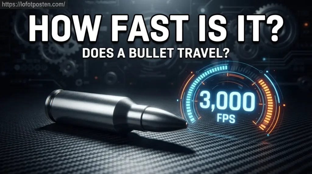 How Fast Does a Bullet Travel? Speed, Facts & Examples how fast does a bullet travel