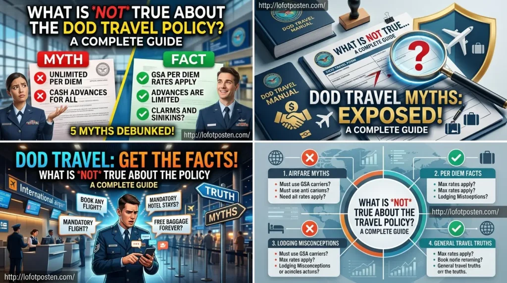 what is not true about do  travel policy 