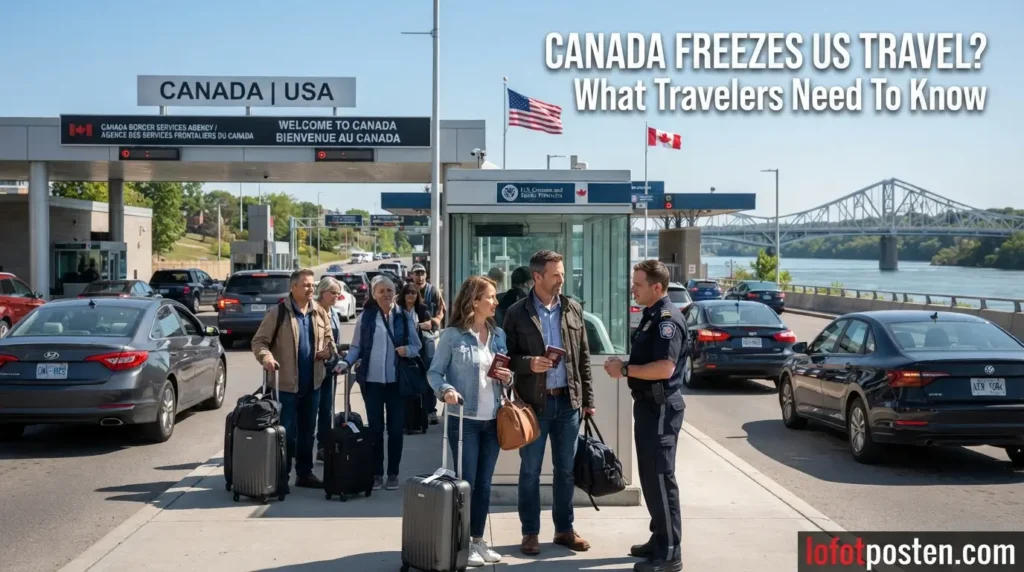 Canada Freezes US Travel