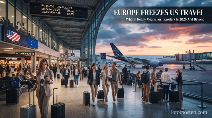 Europe Freezes US Travel: What It Really Means For Travelers In 2026 And Beyond Europe Freezes US Travel