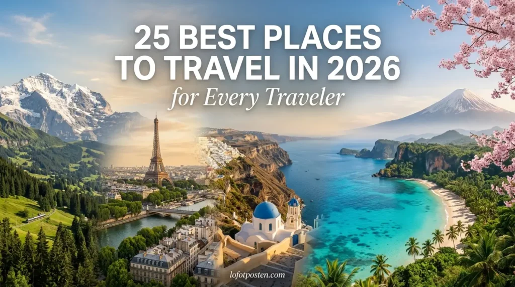 25 Best Places to Travel in 2026 for Every Traveler Best Places to Travel