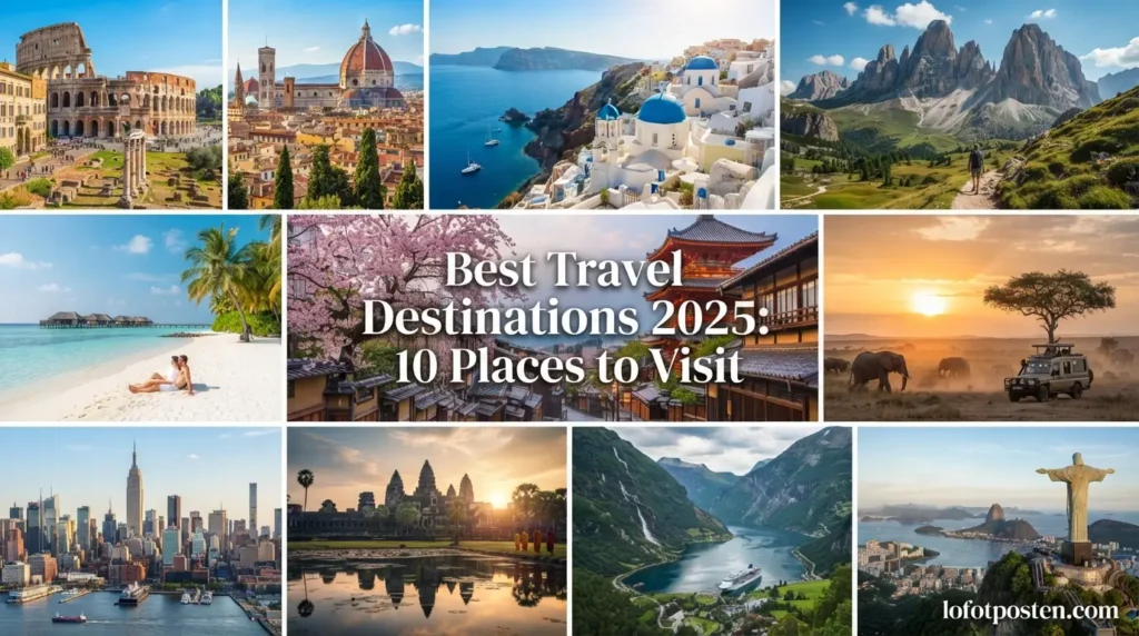 Best Travel Destinations 2025