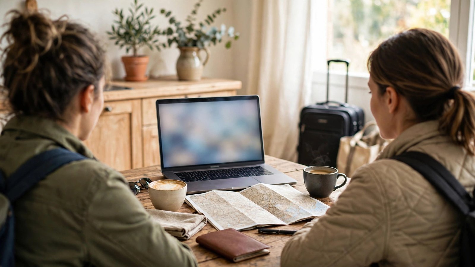 travel insurance comparison on a laptop before choosing between the best travel insurance companies