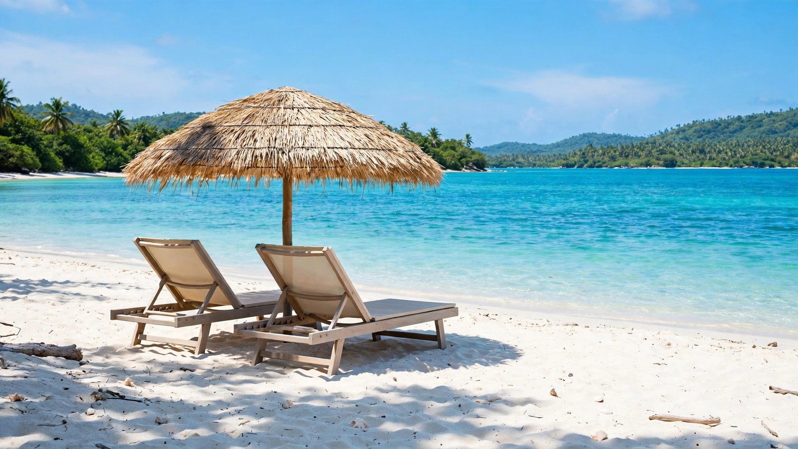 flight insurance protecting a sunny beach holiday from trip cancellation losses